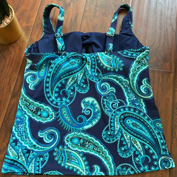 Women’s Two piece Swimsuit 🩱by Lands’ End Size 10 - Picture 6 of 12